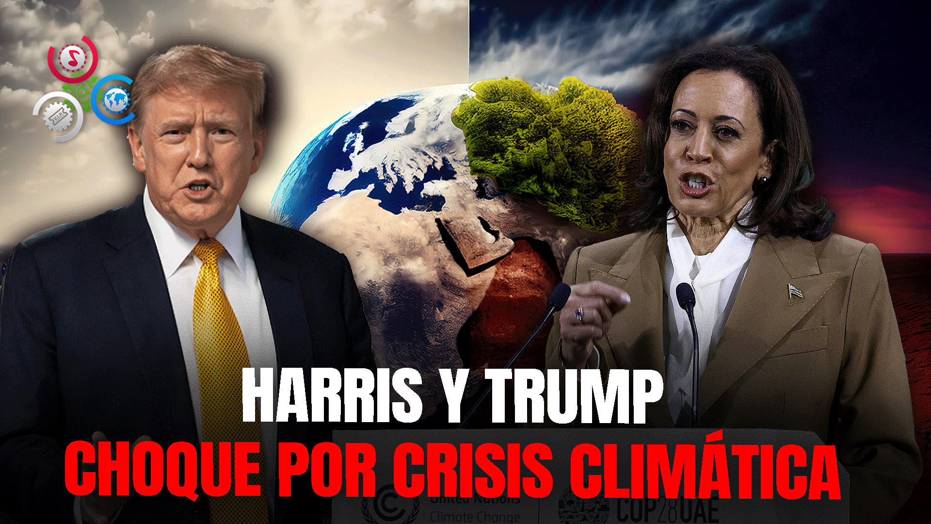 Planeta Tierra: Harris Y Trump Difieren En El Combate De La Crisis Climática