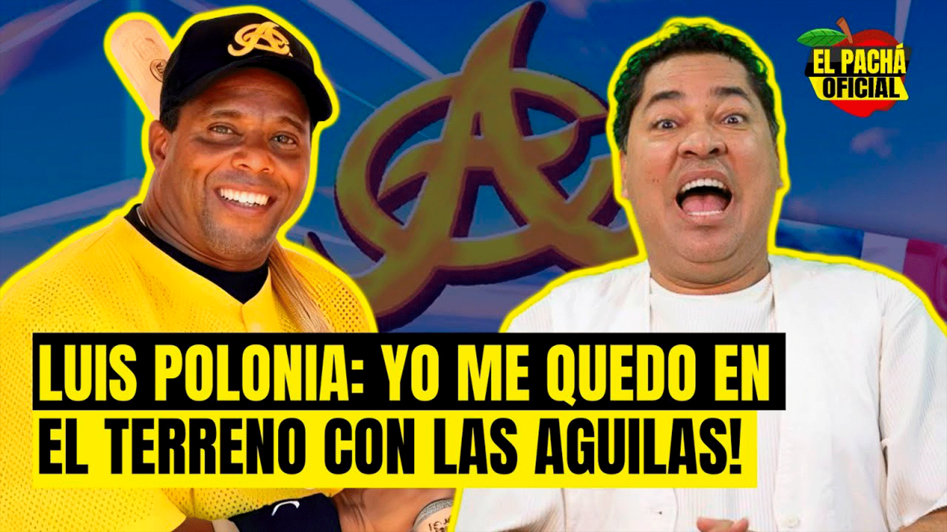 EL PACHA: LUIS POLONIA: YO MEQUEDO EN EL TERRENO CON LAS AGUILAS