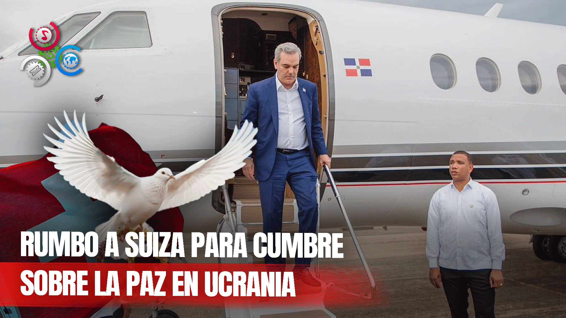 Presidente Abinader Viajará El Viernes A Suiza Para Participar En La Cumbre Sobre La Paz En Ucrania