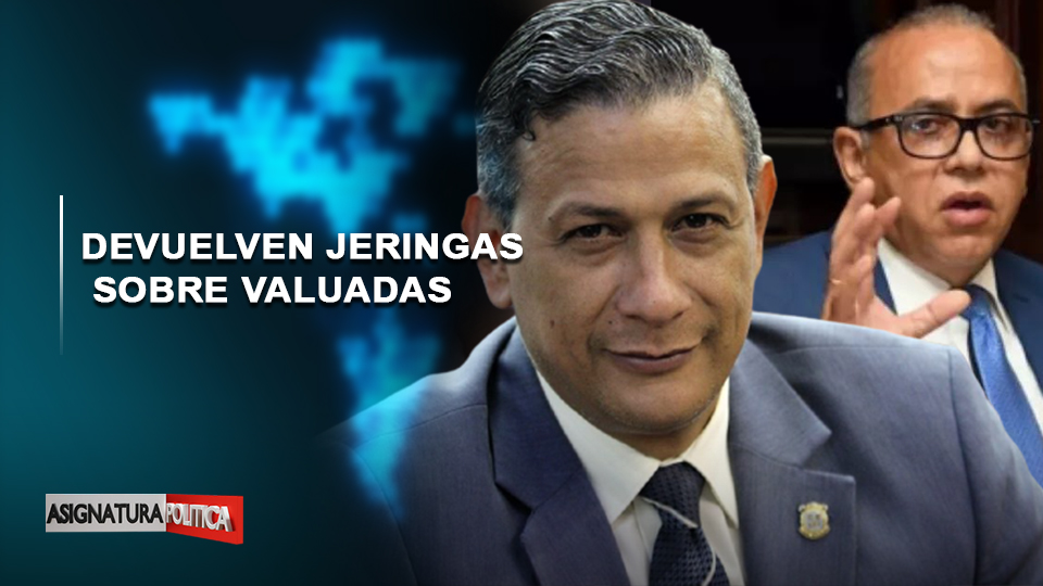 EN VIVO: Devuelven Jeringas Sobrevaluadas | Asignatura Política