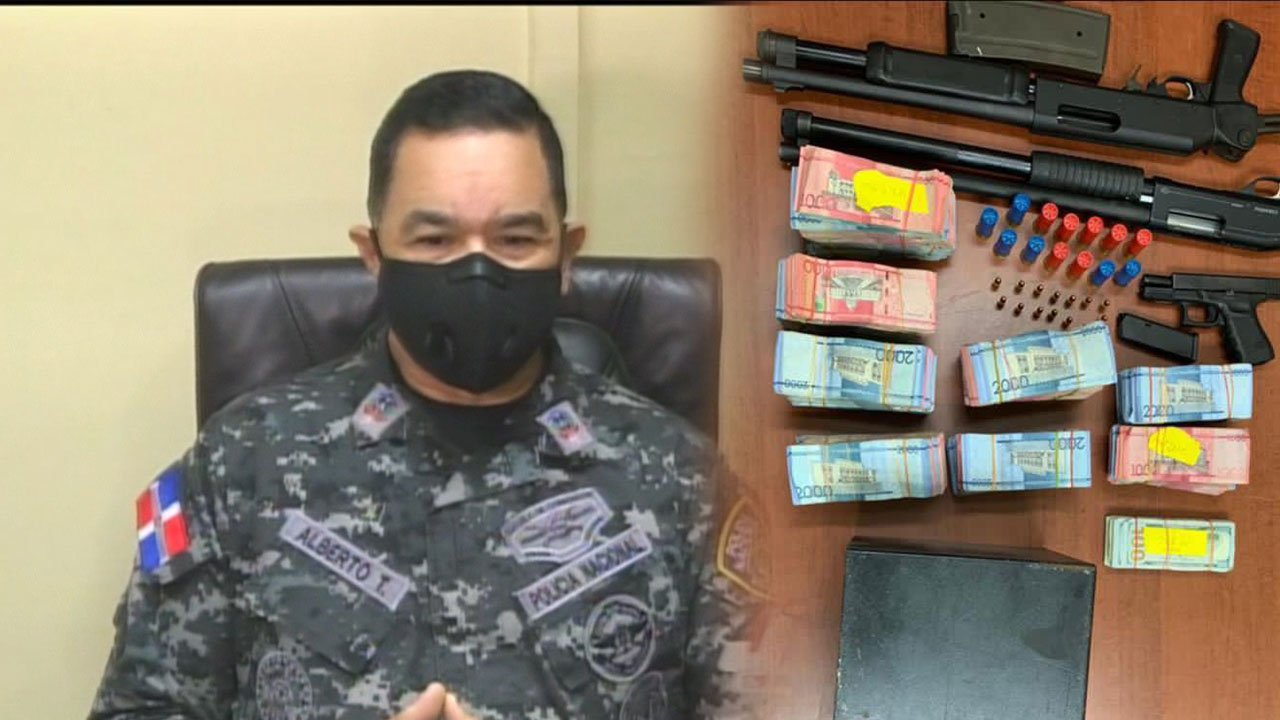 Jefe De La Policía En Santiago Se Refiere Sobre Los 7 Millones Y Armas Incautadas A Una Mujer