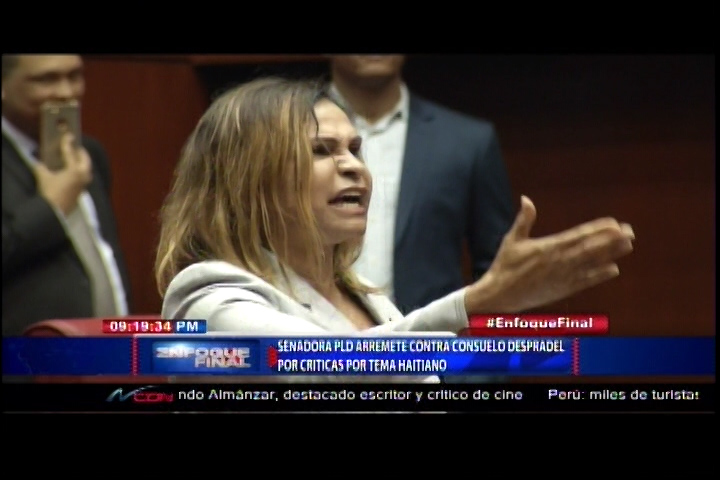 La Senadora Sonia Mateo Acaba Con Consuelo Despradel