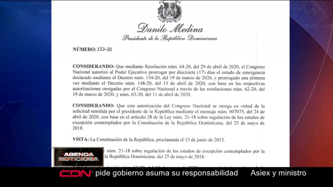 17 Días Mas Estado De Emergencia En República Dominicana