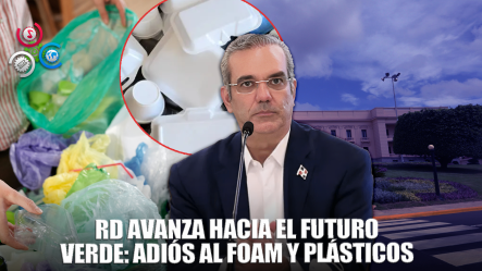 Poder Ejecutivo Observa Ley De Residuos Sólidos E Incluye Desmonte Al Uso De Foam En RD