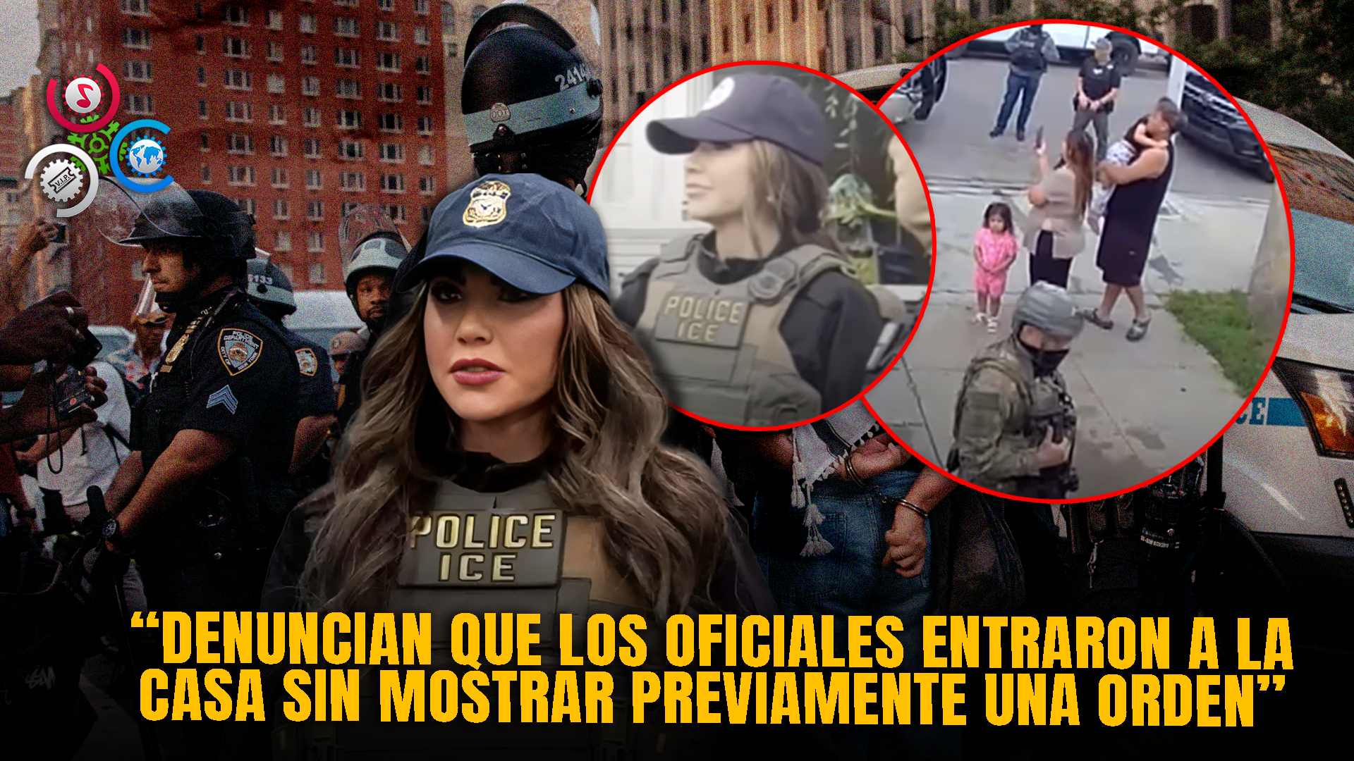 Polémica: Kristi Noem Captada Durante Redada Migratoria Del ICE