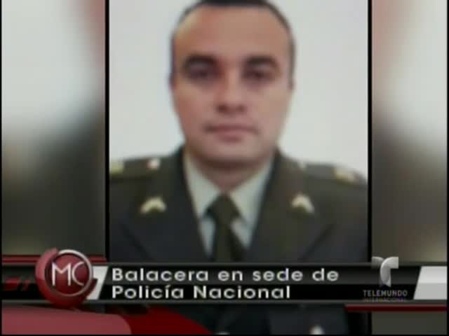 Se Desata Balacera En Sede De La Policía Nacional En Bogotá