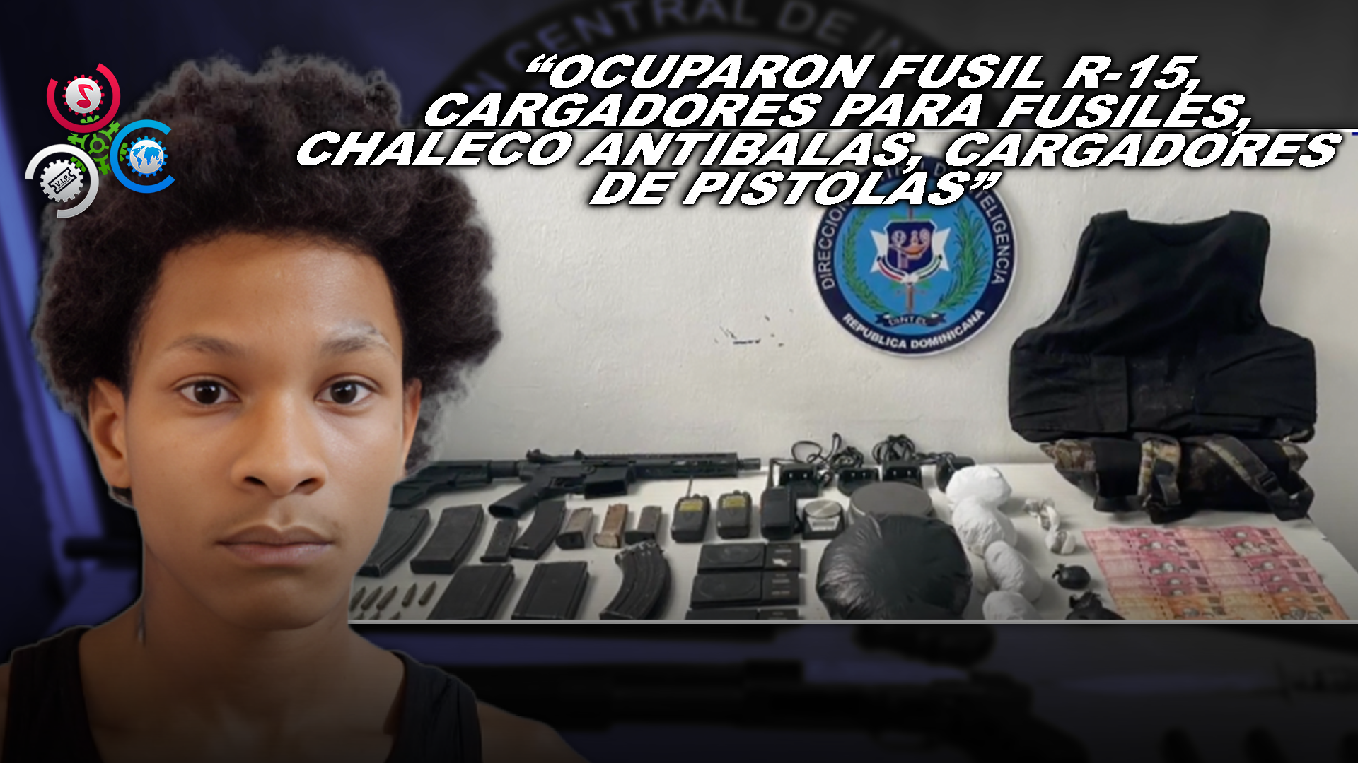 Policía Nacional Irrumpe En Cenoví Y Confisca Drogas Y Armas De Alto Calibre