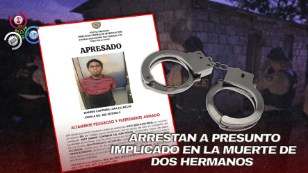 Policía Captura A “Buche” Por Doble Homicidio En San Cristóbal; Era Activamente Buscado Desde Septiembre