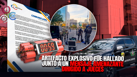 Policía De Ecuador Neutraliza Bomba Frente A Complejo Judicial En Quito