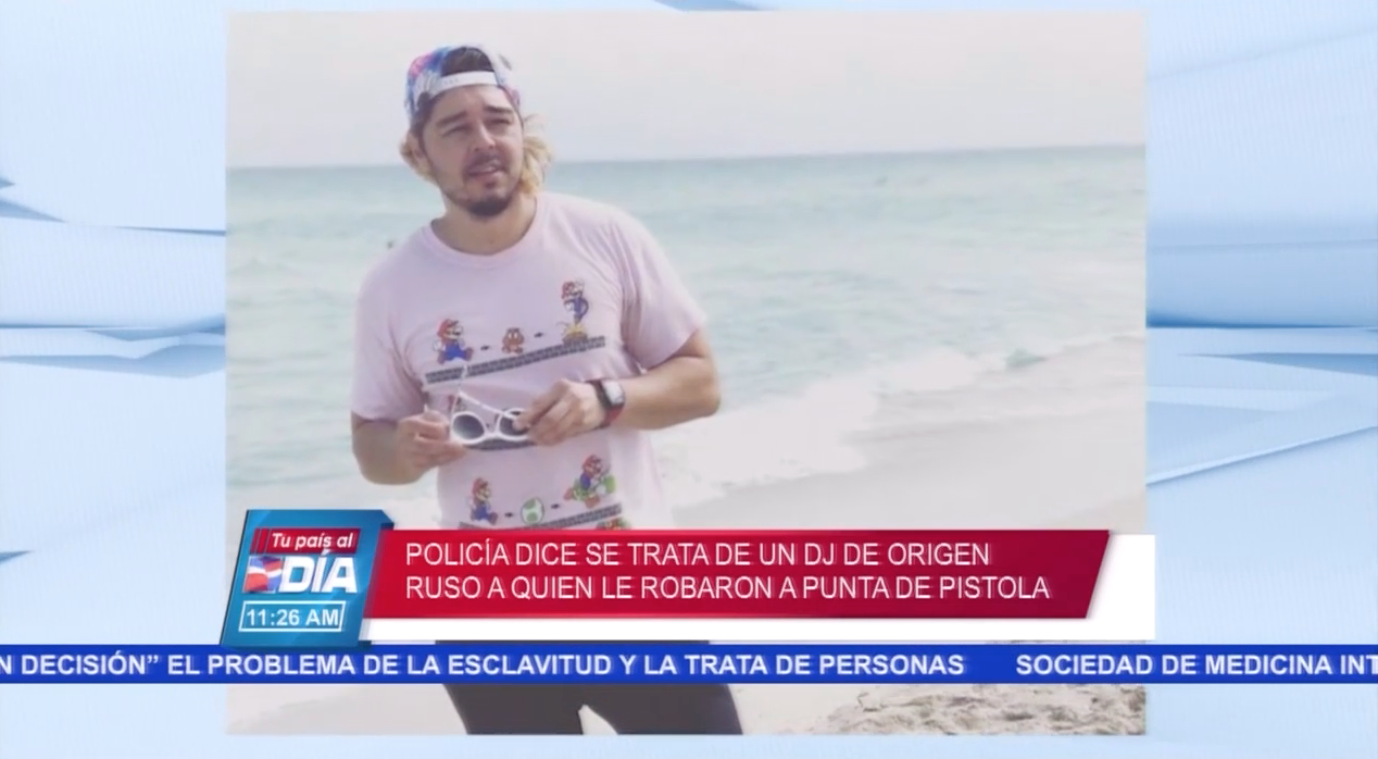 Policía Dice Se Trata De Un DJ De Origen Ruso A Quien Le Robaron A Punta De Pistola Reloj De RD$13M