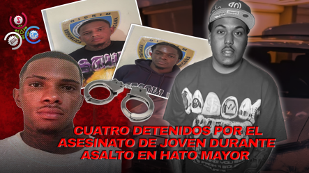 Policía Y MP Arrestan Implicados En Muerte De Cristopher Hesmil Severino; Recuperan Cadena De Oro