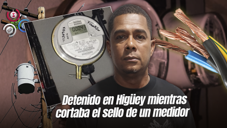 Policía Y Técnicos De Edeeste Sorprenden A Presunto Reincidente En Robo De Energía