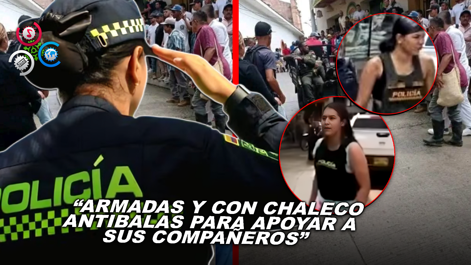 Policías En Pijama Se Enfrentan A Granadazo Y Protegen A Su Equipo