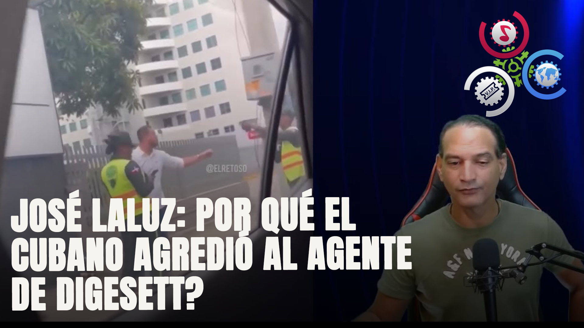 José Laluz: Por Qué El Cubano Agredió Al Agente De Digesett?