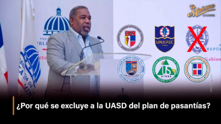 Se Excluye A La UASD Del Plan De Pasantías