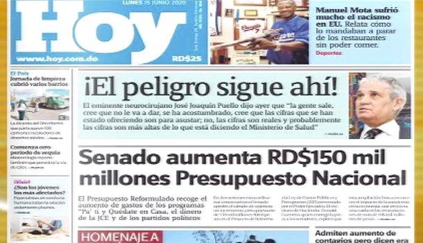 Las Principales Portadas De Los Periódicos En El Día De Hoy 15 De Junio Del Año 2020