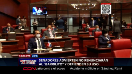 Senadores Advierten No Renunciarán Al ‘barrilito’ Y Defienden Su Uso