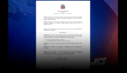Presidente Abinader Emite Decreto Que Suma 25 Días Más De Toque De Queda Y Multas De 2,000 $