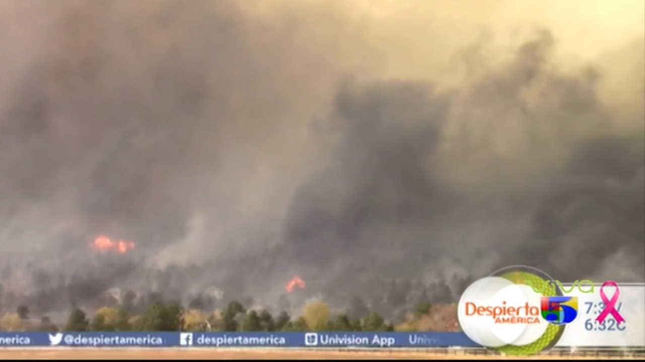 Se Registran Múltiples Incendios Forestales En Las Ciudades De Colorado Y California En EEUU