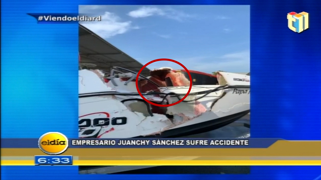 Empresario Juanchy Sánchez Sufre Grave Lesiones En Choque Entre Dos Lanchas Rápidas