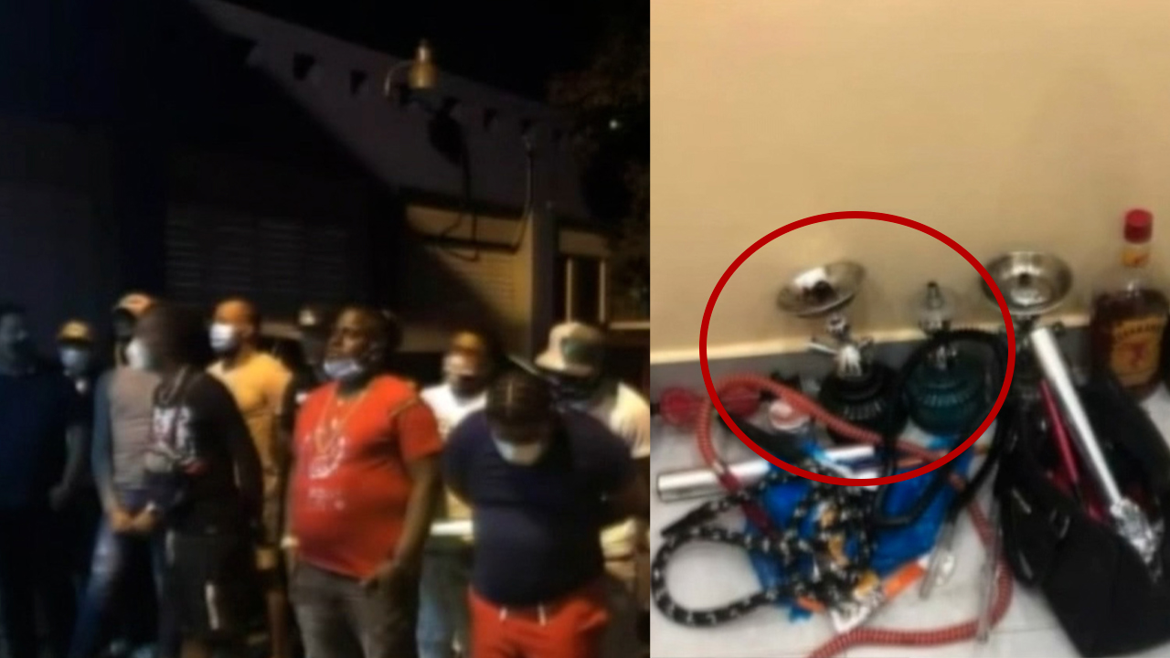 MP Y PN Desmantelan Fiesta Clandestina Y Apresan Unas 30 Personas En Santiago