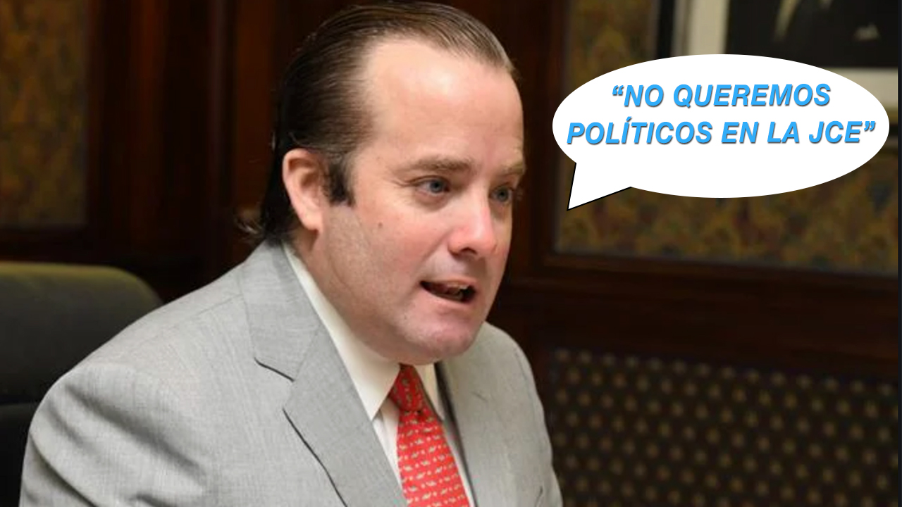 Política Caliente: José Ignacio Paliza Reitera Que El Gobierno Aspira Por Una JCE Apolítica