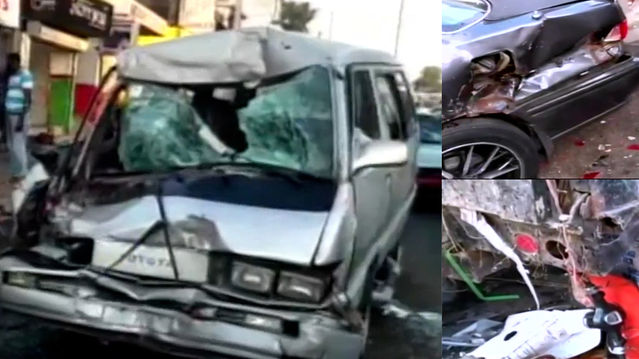 Conductor De Minibús Pierde El Control Y Se Estrella Contra Un Camión