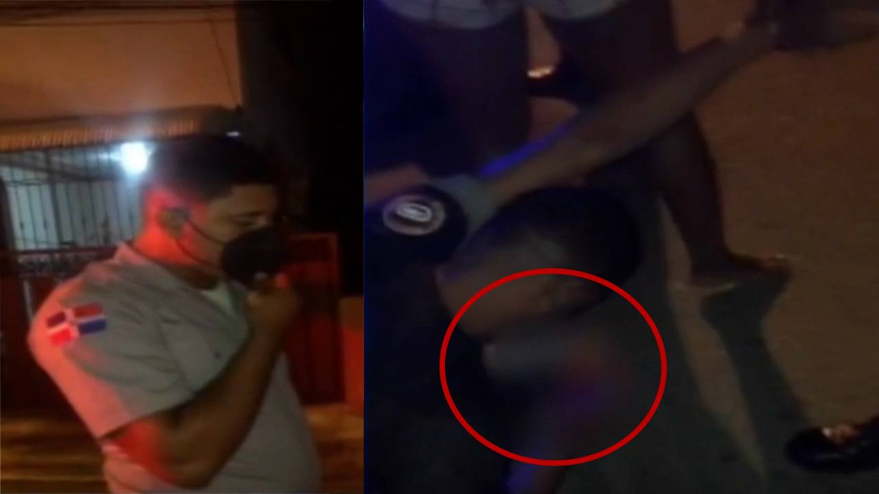 Policía Agrede A Hombre Por Infringir Toque De Queda En Pekín