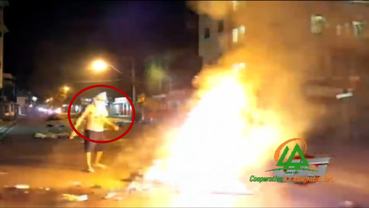 Moradores Exigen La Libertad De Jóvenes Apresados Por Supuesto Tiroteo En SFM