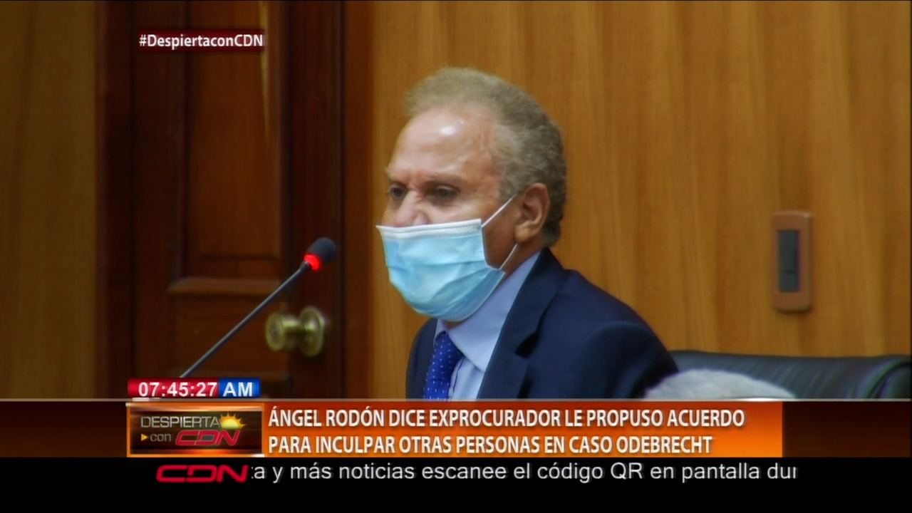 Momento En El Que Ángel Rondón Acusa A Exprocurador De Proponerle Acuerdo Para Incluir Al PRM