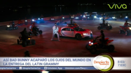 Así Bad Bunny Acaparó Los Ojos Del Mundo En La Entrega De Los Latin Grammy