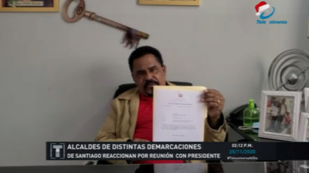 Alcaldes De Distinta Demarcaciones De Santiago Reaccionan Por Reunión Con El Presidente