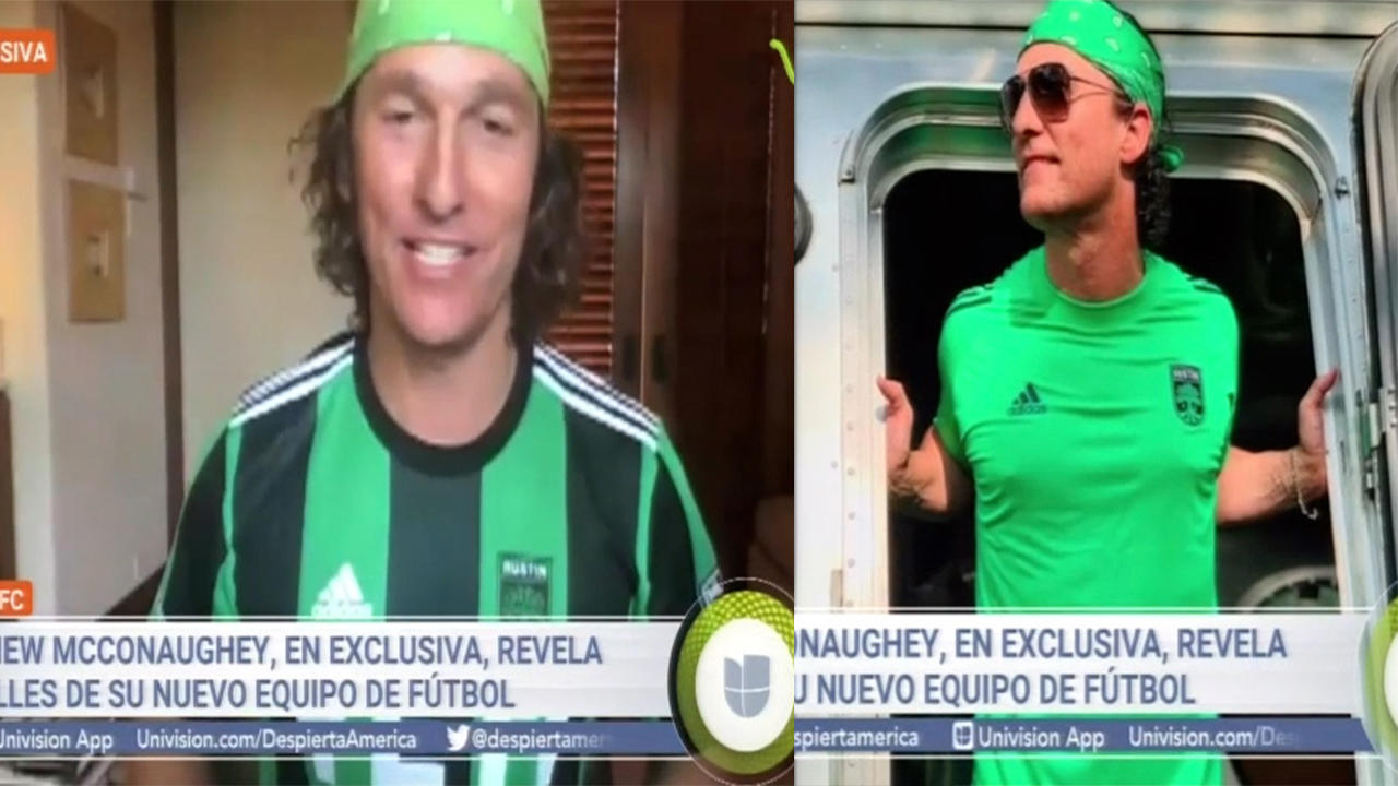 Matthew McConaughey Revela Detalles De Su Nuevo Equipo De Fútbol