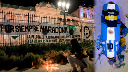 Cientos De Fanáticos De Diego Maradona Le Dan El Último Adiós En La Casa Rosada
