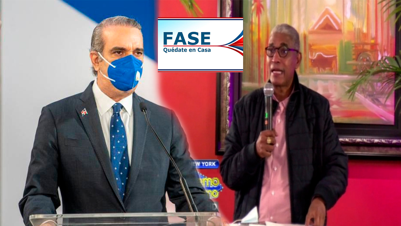 Johnny Vásquez Le Advierte A Luis Abinader Que No Puede Quitar Fase 1 Y 2 Para Enero