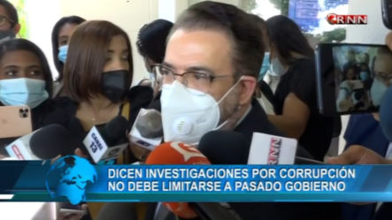 Moreno Planteo Que Las Investigaciones Por Corrupción No Deben Limitarse Únicamente Al Pasado Gobierno