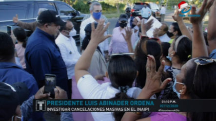 Presidente Luis Abinader Ordena Investigar Cancelaciones Masivas En El INAIPI