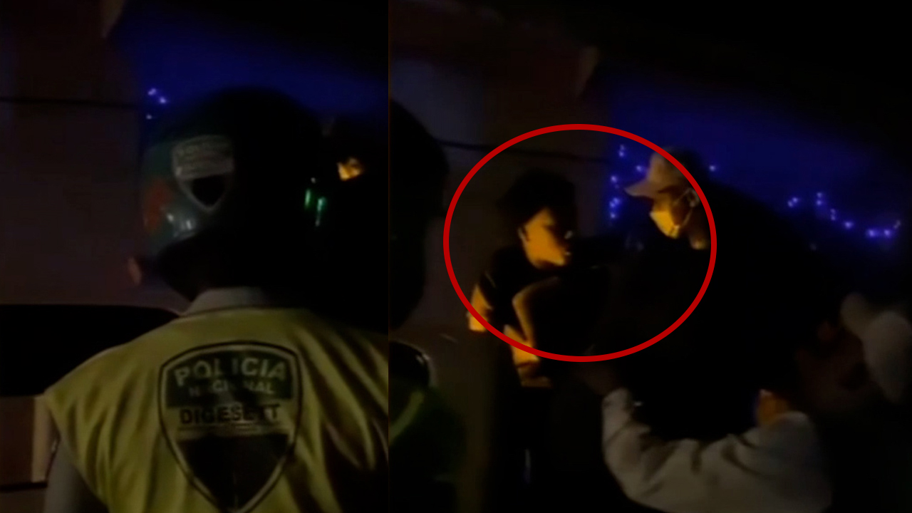 Hijo De Diputado Del PRM En Monte Plata, Pedro Tineo, Amenaza A Policías Con Cancelarlos