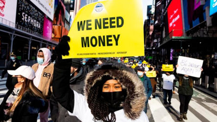 Realizan Protestas Masivas En NY Por Falta De Ayuda A Los Restaurantes