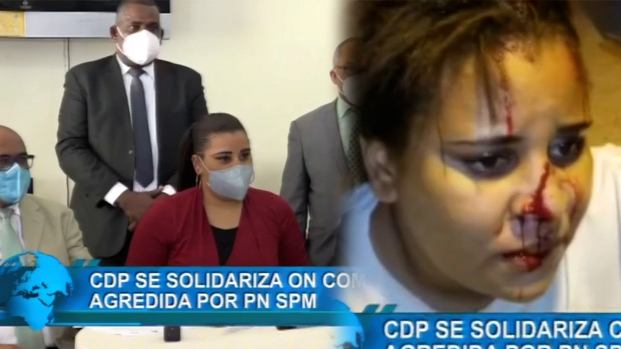 Fuertes Disputas Entre La Policía Y Comunicadora Que Fue Agredida Por Los Mismos En SFM