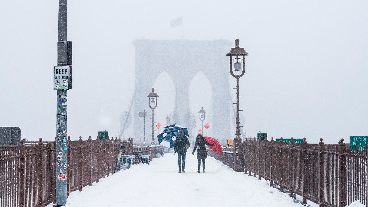Nueva York Es Arropado Por Tremenda Tormenta De Nieve Y Parece Que El Frío “va’ Pa’ Largo”