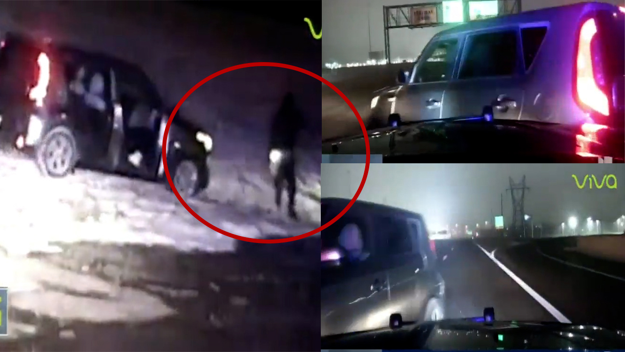 Una Persecución De Película: Jóvenes Se Dan A Fuga Para Prevenir Arresto Policial