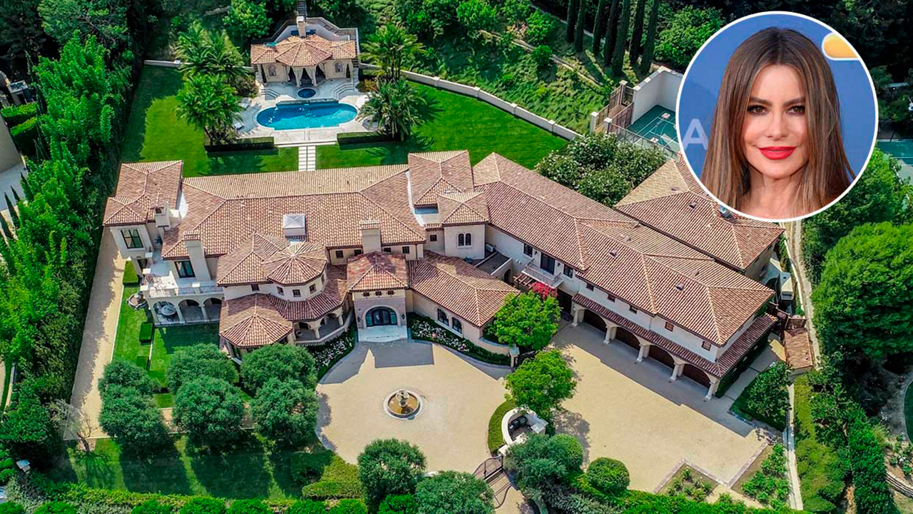 Sofía Vergara Compró Su Nueva Mansión En Beverly Hills Por 26 Millones De Dólares