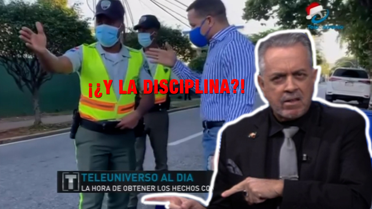 El Incidente Entre Dos Agentes De Tránsito Y Un General Del Ejército De RD “¡¿Y La Disciplina?!”