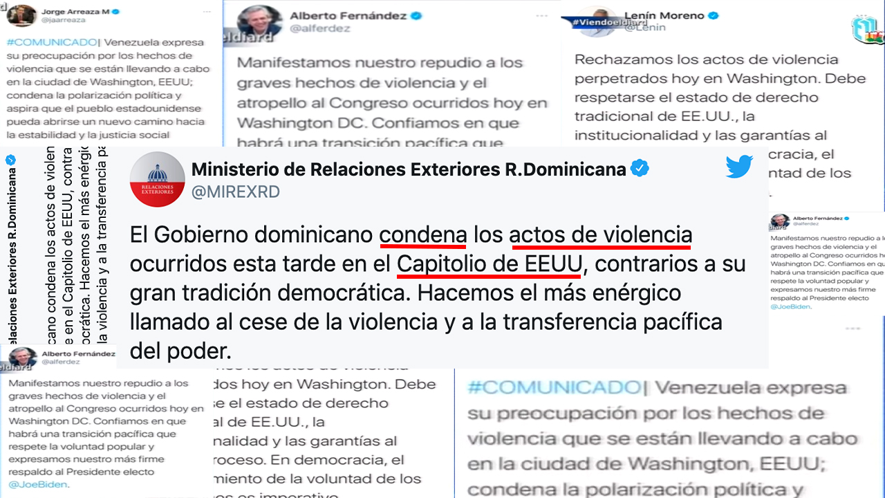 A Nivel Mundial Condenan Actos De Violencia Ocurridos En Los EE. UU.