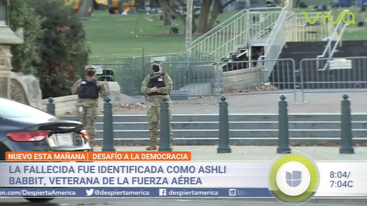 Capitolio Se Encuentra Protegido Por La Guardia Nacional Desde Temprano En La Mañana