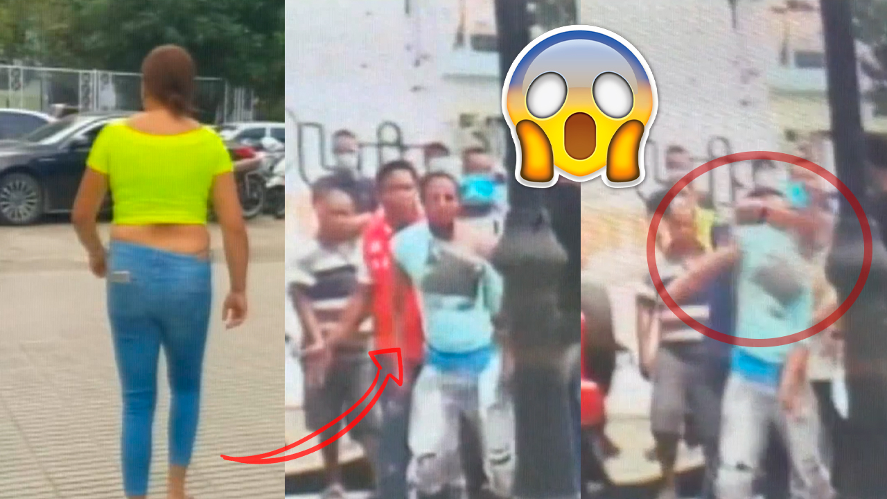Mujer Se “EMBURUJA” Con ATRACADOR Por Un Celular Y Comunidad Lo LINCHA A GOLPES