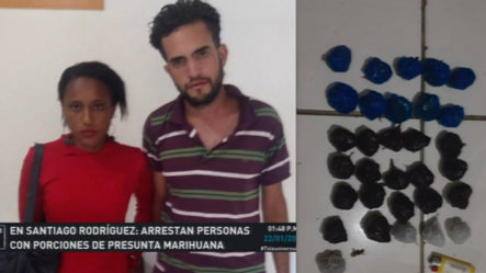 Arrestan Hombre Y Mujer Por Presunta Posesión De Marihuana
