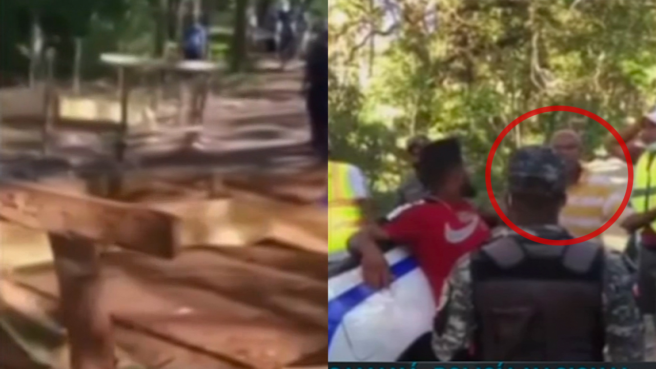 Desmantelan Gallera Clandestina Y Galleros Corren Para Evitar Apresamientos