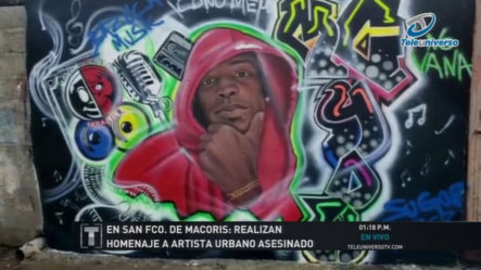 Realizan Homenaje Al Artista Urbano Asesinado MC Yow